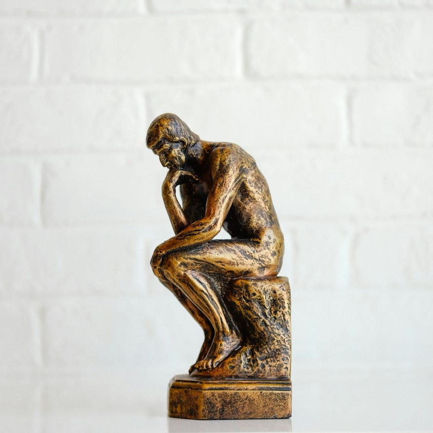 The thinker - don't over think it. Legal and Financial Services in OC